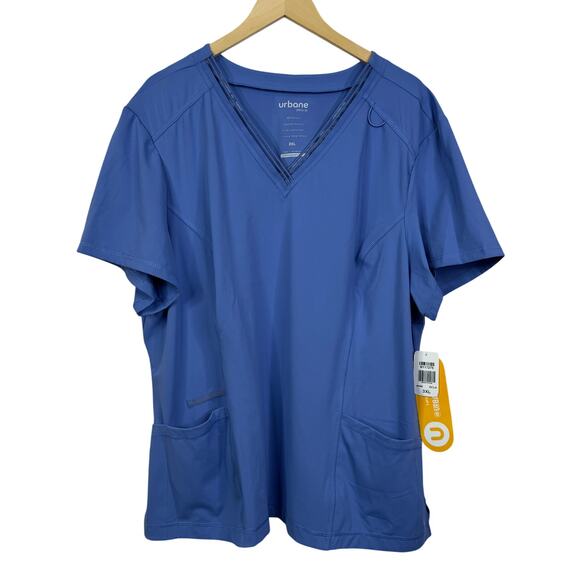 Urbane Impulse Women's Slim Fit V-Neck Scrub Top Size 3XL NWT - Picture 1 of 6